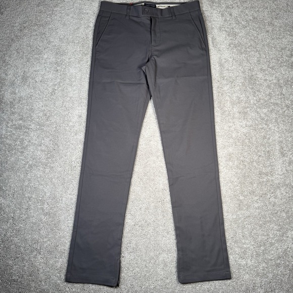 Southern Marsh Pants Mens 30x32 Gray Peterson Performance Zipper Hem Golf Slacks - Picture 5 of 12